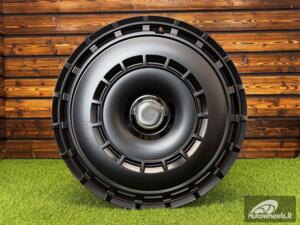 Ratlankis Mansory Mono Style R24X10J 5X130 ET25 CB 84.1 SATIN BLACK For MERCEDES G Class