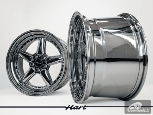 Ratlankis HART HR84 R19X9J 5X120 ET15 CB:74.1 Dark Chrome