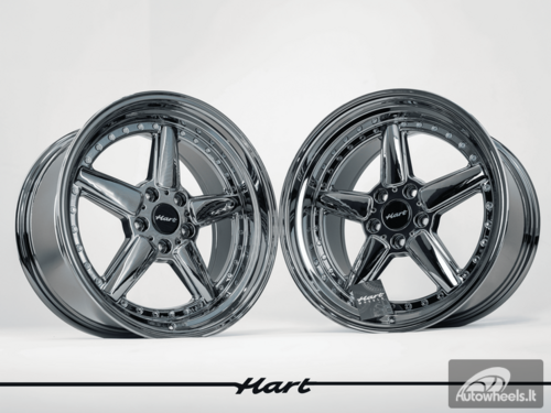 Ratlankis HART HR84 R19X9J 5X120 ET15 CB:74.1 Dark Chrome