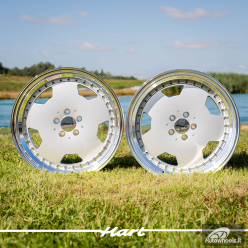 Ratlankis HART HR90 R19X8.5J 5X112 ET30 CB:66.6 Silver face and Diamond cut lip