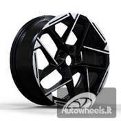 Ratlankis R17x7  5X114.3  ET  48  67.1  3S1267  Black Polished (MB)  For KIA  (P)  (HYBRID FORGED)