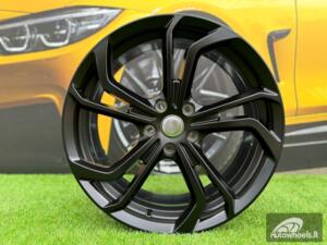 Ratlankis R17x7.5  5X112  ET  45  57.1  B5620  Black Half Matt (BLHM)  For VW  (P)