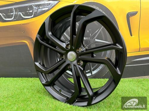 Ratlankis R17x7.5  5X112  ET  45  57.1  B5620  Black Half Matt (BLHM)  For VW  (P)