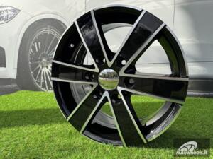 Ratlankis R18x8  6X120  ET  50  74.5  BK474  Black Polished (MB)  For FORD  (P)  ((max 1250kg))