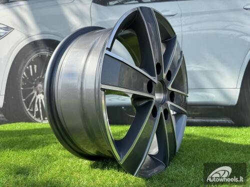 Ratlankis R18x8  6X120  ET  50  74.5  BK474  Grey Polished (MG)  For FORD  (P)  ((max 1250kg))
