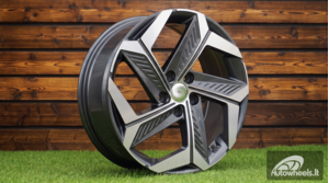 Ratlankis R18x7.5  5X114.3  ET  51  67.1  D1926  (BK1224)  Grey Polished (MG)  For HYUND  (P)  (NEW MODEL)