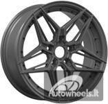 Ratlankis R18x8  5X112  ET  40  66.5  FBX481  Black Half Matt (BLHM)  For RACIN  (Z6)  (HYBRID FORGED)