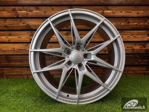Ratlankis R18x8  5X112  ET  35  66.5  HX036  (IN3614F)  Silver Shining (SS)  For HAXER  (Z6)  (HYBRID FORGED)