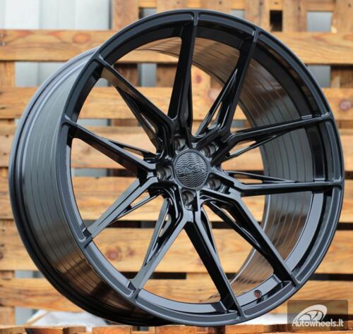 Ratlankis R18x8  5X110  ET  33  65.1  HX036  (FBX529)  Black (BL)  For HAXER  (Z6)  (HYBRID FORGED)