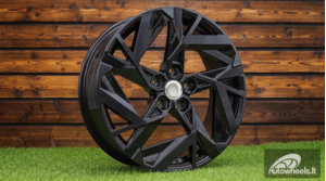 Ratlankis R17x7  5X114.3  ET  35  66.1  Y1379  Black Polished+Tinted Face (MBTF)  For RENAU  (P)  (NEW Model)