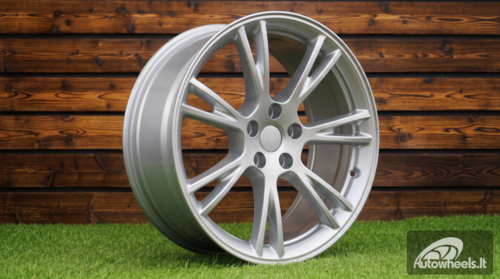 Ratlankis R19x9.5  5X114.3  ET  45  64.1  D2049  (FBX283)  Silver Shining (SS)  For TESLA  (Z6)  ((Model Y) HYBRID FORGED)