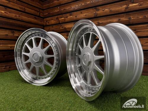 Ratlankis R16x9  5X120  ET  20  74.1  7962F  (XFA35)  Silver+Polished Lip (SP)  For RACIN  (K4)  (HARTGE Style Rear+Front)