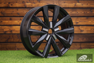 Ratlankis R18x8  5X120  ET  50  65.1  B1351  (FBX486)  Black (BL)  For VW  (Z6)  (HYBRID FORGED)