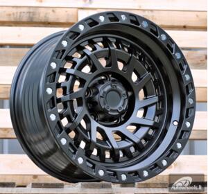 Ratlankis R17x9  5X127  ET  M5  78.1  FBX463  Black Half Matt (BLHM)  For 4X4  (Z6)  (HYBRID FORGED)