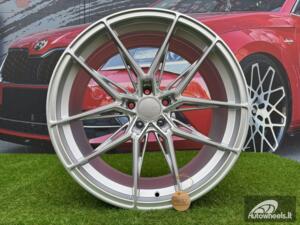 Ratlankis R19x9.5  5X120  ET  40  72.6  HX036  (IN3614F)  Silver Shining (SS)  For HAXER  (Z3+P)  (HYBRID FORGED)