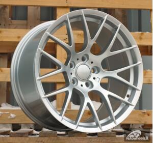Ratlankis R19x8.5  5X120  ET  34  72.6  BY956  (IN3646F)  Silver Shining (SS)  For BMW  (Z7)  (HYBRID FORGED Rear+Front)