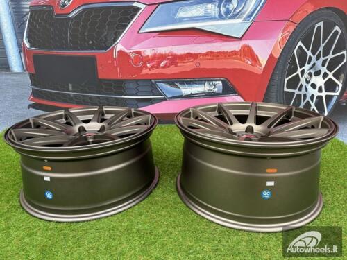 JR Wheels JR11 20x11 ET30-52 5H Blank Matt Bronze