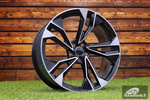 Ratlankis R20x9  5X112  ET  30  66.5  I5493  Black Polished (MB)  For AUD  (Z5+Z6)