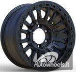 Ratlankis R17x8.5  5X127  ET  M6  78.1  FBX462  Black Half Matt (BLHM)  For 4X4  (Z6)  (HYBRID FORGED)