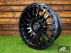 Ratlankis R17x8.5  5X127  ET  M6  78.1  FBX462  Black Half Matt (BLHM)  For 4X4  (Z6+P1)  (HYBRID FORGED)