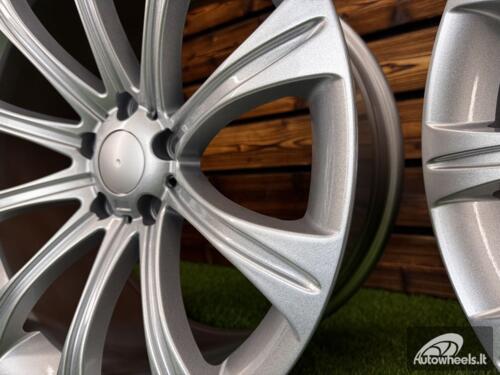 Ratlankis R18x9  5X120  ET  20  74.1  FBX548  Silver Shining (SS)  For BMW  (Z7)  (HYBRID FORGED Rear+Front)