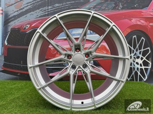 Ratlankis R19x8.5  5X112  ET  40  66.5  HX036  (IN3614F)  Silver Shining (SS)  For HAXER  (Z7)  (HYBRID FORGED)