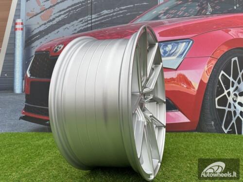 Ratlankis R19x8.5  5X112  ET  40  66.5  HX036  (IN3614F)  Silver Shining (SS)  For HAXER  (Z7)  (HYBRID FORGED)