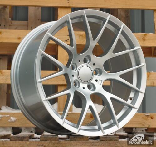 Ratlankis R18x9  5X120  ET  38  72.6  BY956  (IN3646F)  Silver Shining (SS)  For BMW  (Z7)  (HYBRID FORGED Rear+Front)