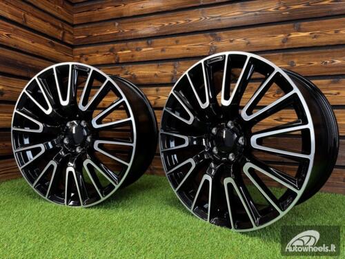 Ratlankis R20x9.5  5X112  ET  51  66.6  H3420F  Black Polished (MB)  For MER  (Z7)  (HYBRID FORGED Rear+Front)