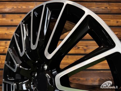 Ratlankis R20x9.5  5X112  ET  51  66.6  H3420F  Black Polished (MB)  For MER  (Z7)  (HYBRID FORGED Rear+Front)