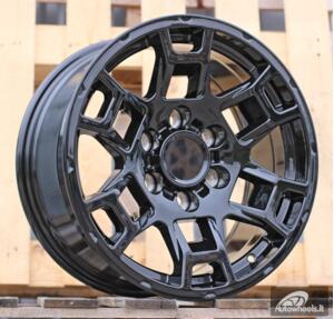 Ratlankis R17x8  6X139.7  ET  15  106.1  H873F  Black (BL)  For 4X4  (Z7)  (HYBRID FORGED)