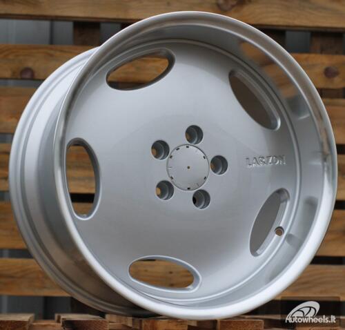 Ratlankis R18x9.5  5X112  ET  35  66.6  B1563  (IN8250)  Silver+Polished Lip (SP)  For MER  (Z7)  (MONOBLOCK Style Rear+Front)