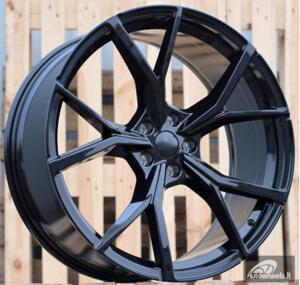 Ratlankis R20x8.5  5X112  ET  28  66.6  B5801  (IN5499)  Black (BL)  For VW  (Z6)  (New TOUAREG)