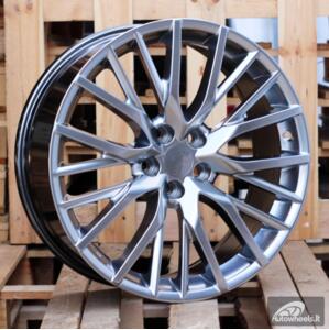 Ratlankis R20x8  5X114.3  ET  30  60.1  F0133  (IN0133)  Hyper Black (HB)  For LEX  (Z7)