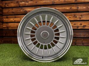 Ratlankis R16x8  4X100  ET  20  57.1  Y1085  Silver Shining+Polished Lip (SSPL)  For BMW  (P)  (HYBRID FORGED)