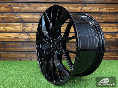 Ratlankis R18x8  5X120  ET  50  65.1  YF0442  Black (BL)  For VW  (Z7)  (HYBRID FORGED1050kg)