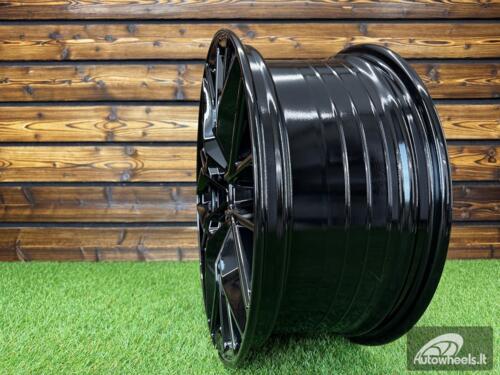 Ratlankis R18x8  5X120  ET  50  65.1  YF0442  Black (BL)  For VW  (Z7)  (HYBRID FORGED1050kg)
