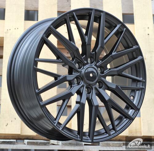 Ratlankis R19x8  6X120  ET  48  74.5  YF0453  Black Half Matt (BLHM)  For VW  (Z6)  (HYBRID FORGED (max 1050kg))