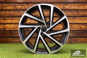 Ratlankis R19x8  5X112  ET  43  57.1  B5329  (IN1071)  Black Polished (MB)  For VW  (Z3)