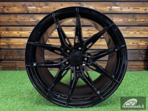 Ratlankis R17x8  5X112  ET  35  66.5  HX036  (IN3614F)  Black (BL)  For HAXER  (Z5)  (HYBRID FORGED)