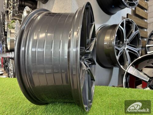 Ratlankis R18x8  5X112  ET  40  66.5  HX036  (IN3614F)  Grey (GR)  For HAXER  (Z5)  (HYBRID FORGED)
