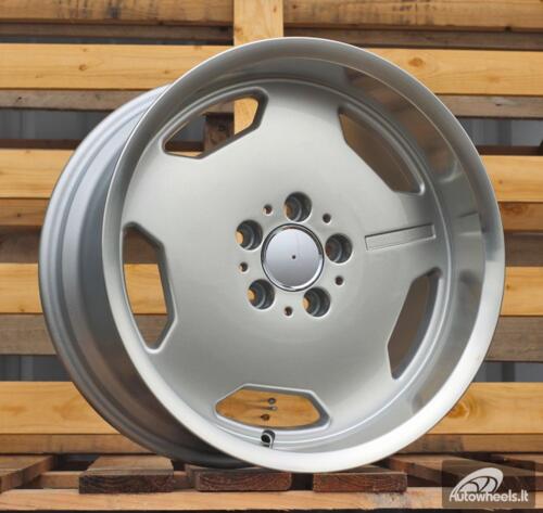 Ratlankis R17x7.5  5X112  ET  35  66.6  BK632  Silver+Polished Lip (SP)  For MER  (R)  (REDGE ENGRAVE)
