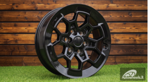 Ratlankis R17x8  6X139.7  ET  25  106.1  H3210F  Black (BL)  For 4X4  (Z3)  (HYBRID FORGED)