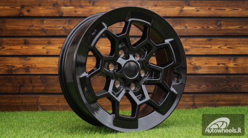Ratlankis R17x8  6X139.7  ET  25  106.1  H3210F  Black (BL)  For 4X4  (Z3)  (HYBRID FORGED)