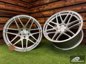 Ratlankis R19x9  5X120  ET  20  74.1  HX020F  (YF7077)  Silver Shining (SS)  For HAXER  (P2)  (HYBRID FORGED Rear+Front)