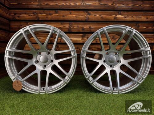 Ratlankis R19x9  5X120  ET  20  74.1  HX020F  (YF7077)  Silver Shining (SS)  For HAXER  (P2)  (HYBRID FORGED Rear+Front)