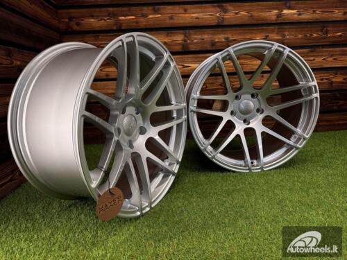 Ratlankis R19x9  5X120  ET  20  74.1  HX020F  (YF7077)  Silver Shining (SS)  For HAXER  (P2)  (HYBRID FORGED Rear+Front)