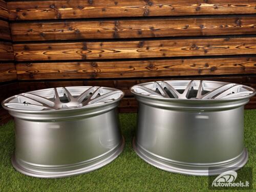 Ratlankis R19x9  5X120  ET  20  74.1  HX020F  (YF7077)  Silver Shining (SS)  For HAXER  (P2)  (HYBRID FORGED Rear+Front)