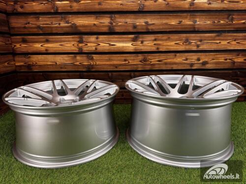 Ratlankis R19x9  5X120  ET  20  74.1  HX020F  (YF7077)  Silver Shining (SS)  For HAXER  (P2)  (HYBRID FORGED Rear+Front)