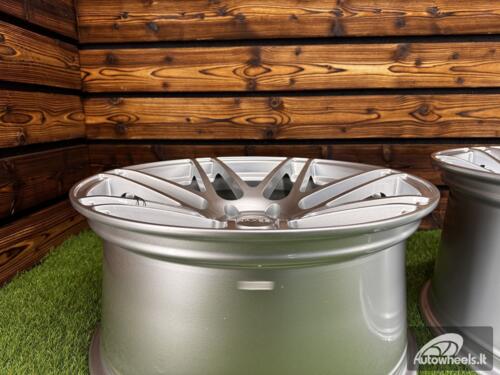 Ratlankis R19x9  5X120  ET  20  74.1  HX020F  (YF7077)  Silver Shining (SS)  For HAXER  (P2)  (HYBRID FORGED Rear+Front)